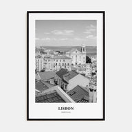 Lisbon Portrait B&W No 2 Poster