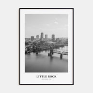 Little Rock Portrait B&W Poster