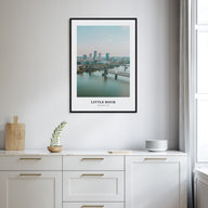 Little Rock Portrait Color Poster