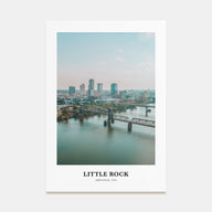 Little Rock Portrait Color Poster