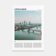 Little Rock Travel Color Poster