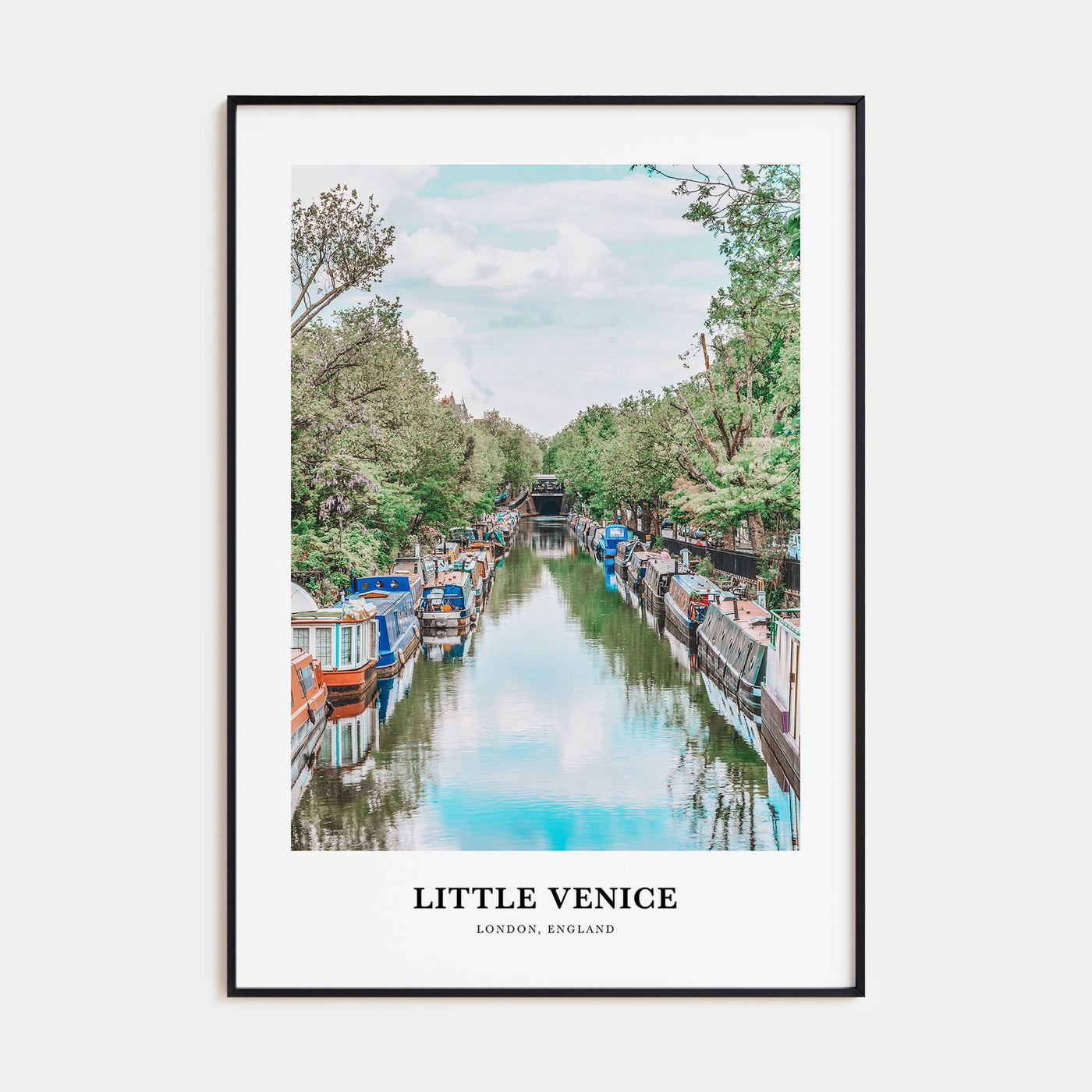 Little Venice, London Portrait Color Poster