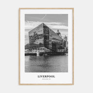 Liverpool Portrait B&W Poster