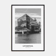 Liverpool Portrait B&W Poster