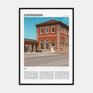 Livingston Travel Color Poster