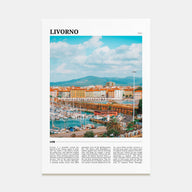 Livorno Travel Color Poster