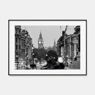 London Landscape B&W No 1 Poster