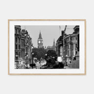 London Landscape B&W No 1 Poster