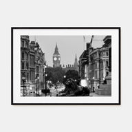 London Landscape B&W No 1 Poster