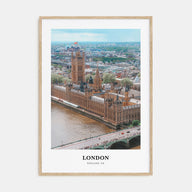 London Portrait Color No 3 Poster