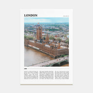 London Travel Color No 3 Poster