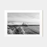 Long Beach Island Landscape B&W Poster