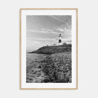 Long Beach Island Photo B&W Poster