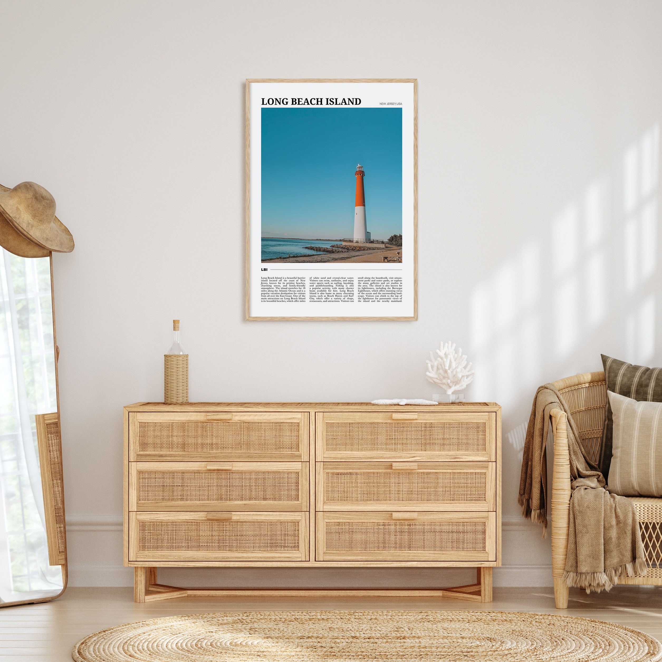 Long Beach Island Travel Color No 2 Poster