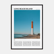 Long Beach Island Travel Color No 2 Poster
