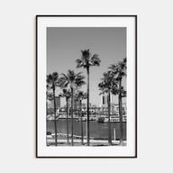 Long Beach Photo B&W No 1 Poster