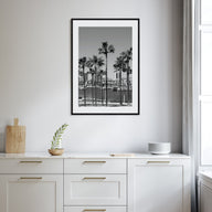 Long Beach Photo B&W No 1 Poster