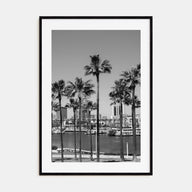 Long Beach Photo B&W No 1 Poster
