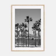 Long Beach Photo B&W No 1 Poster