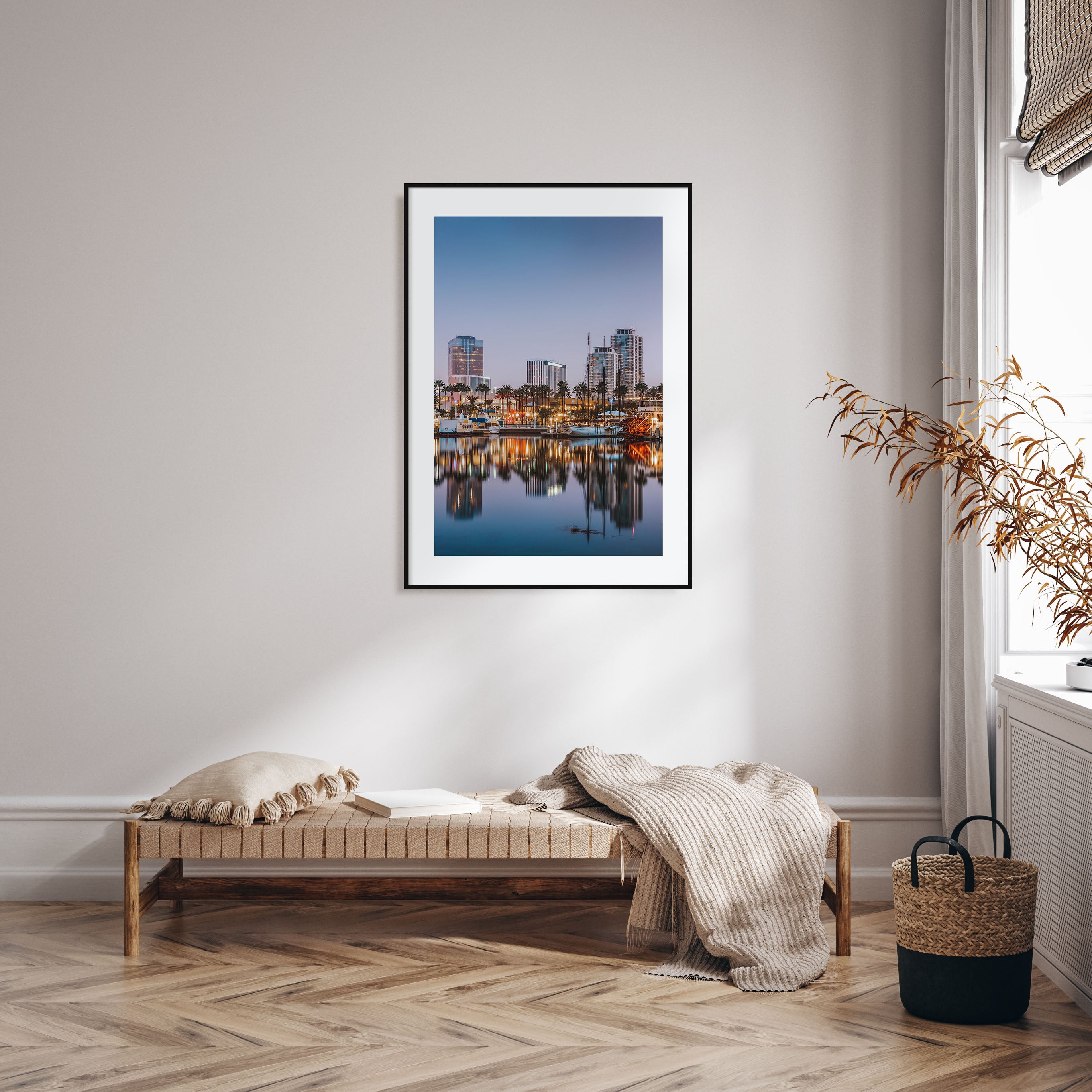 Long Beach Photo Color No 1 Poster