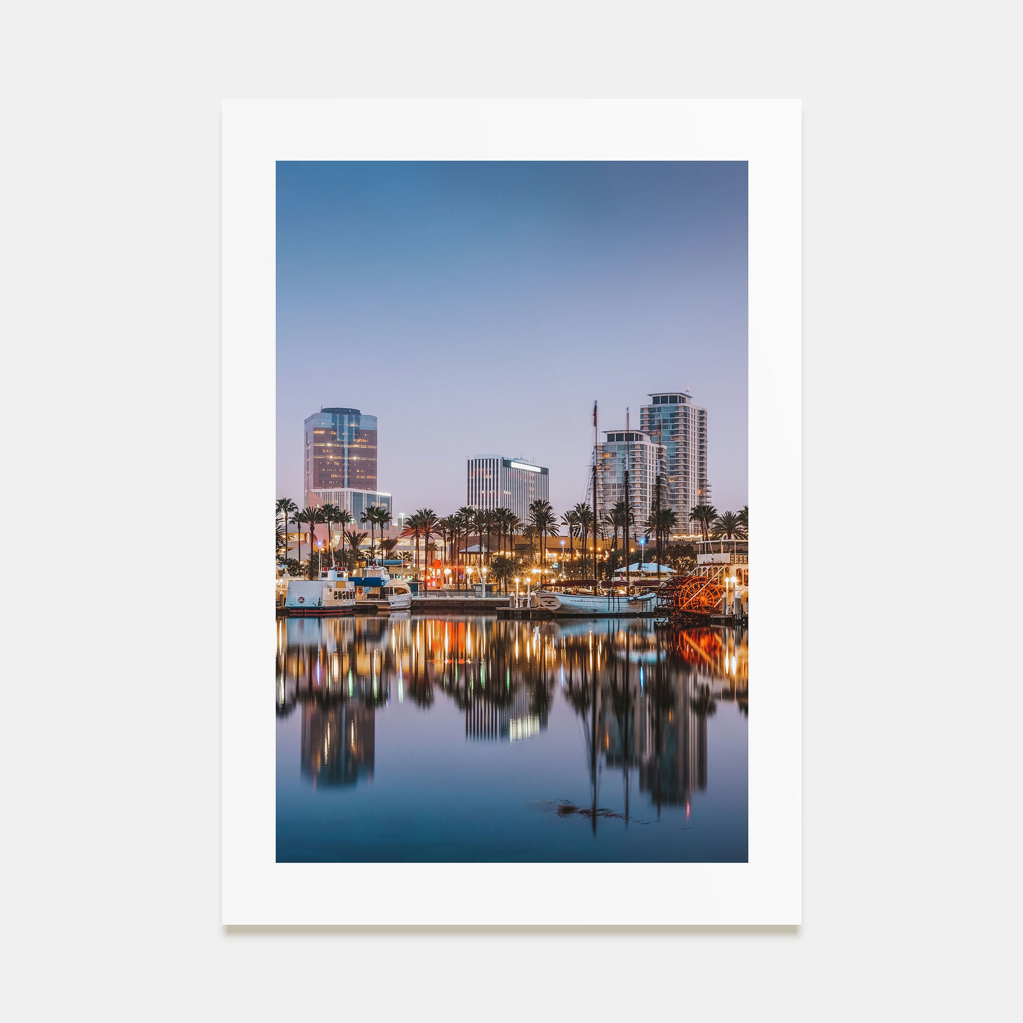 Long Beach Photo Color No 1 Poster