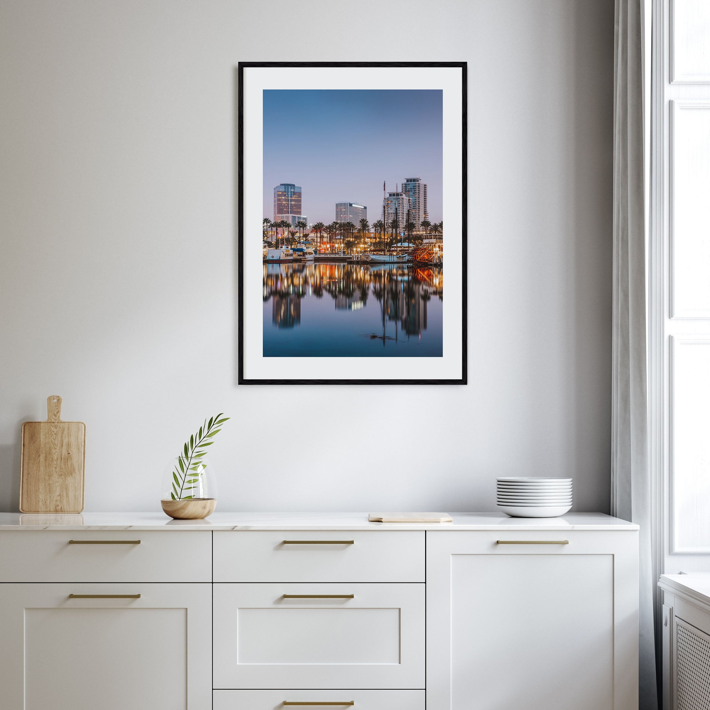Long Beach Photo Color No 1 Poster