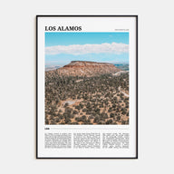 Los Alamos Travel Color Poster