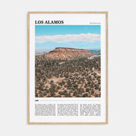 Los Alamos Travel Color Poster