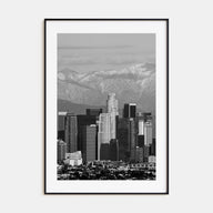 Los Angeles Photo B&W No 4 Poster
