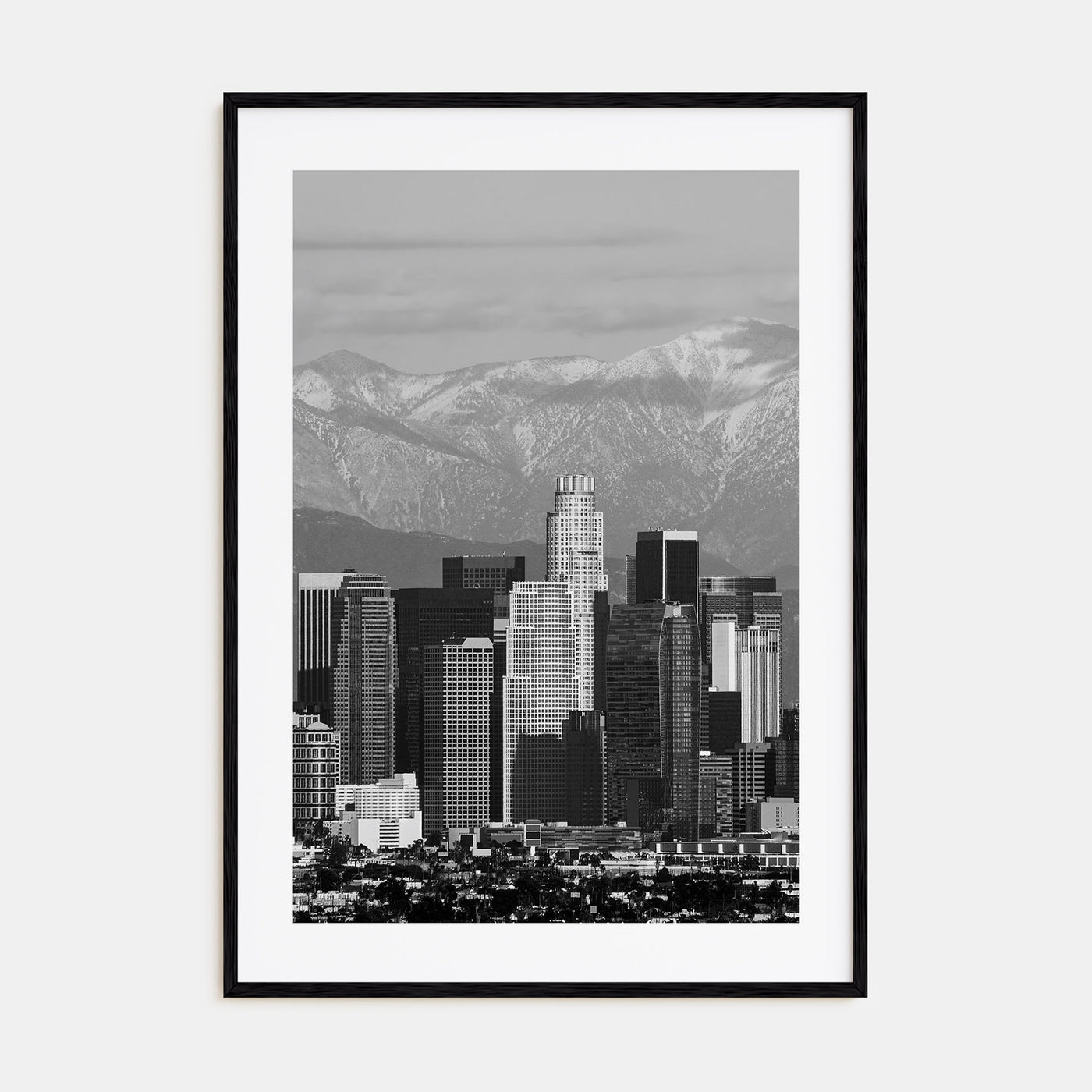 Los Angeles Photo B&W No 4 Poster