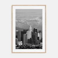 Los Angeles Photo B&W No 4 Poster