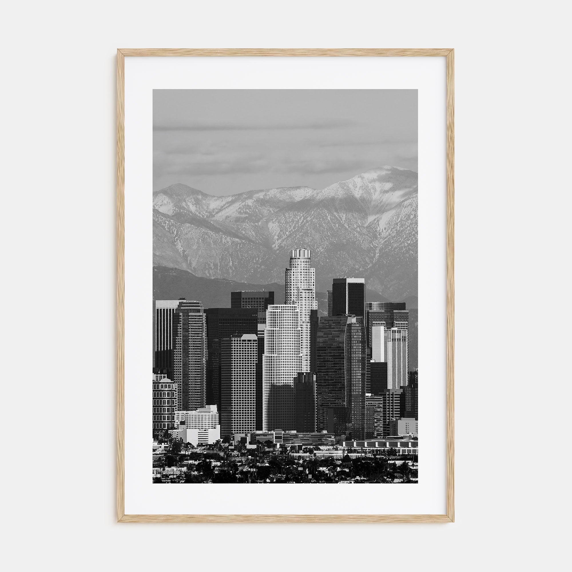 Los Angeles Photo B&W No 4 Poster