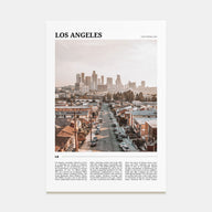 Los Angeles Travel Color No 2 Poster
