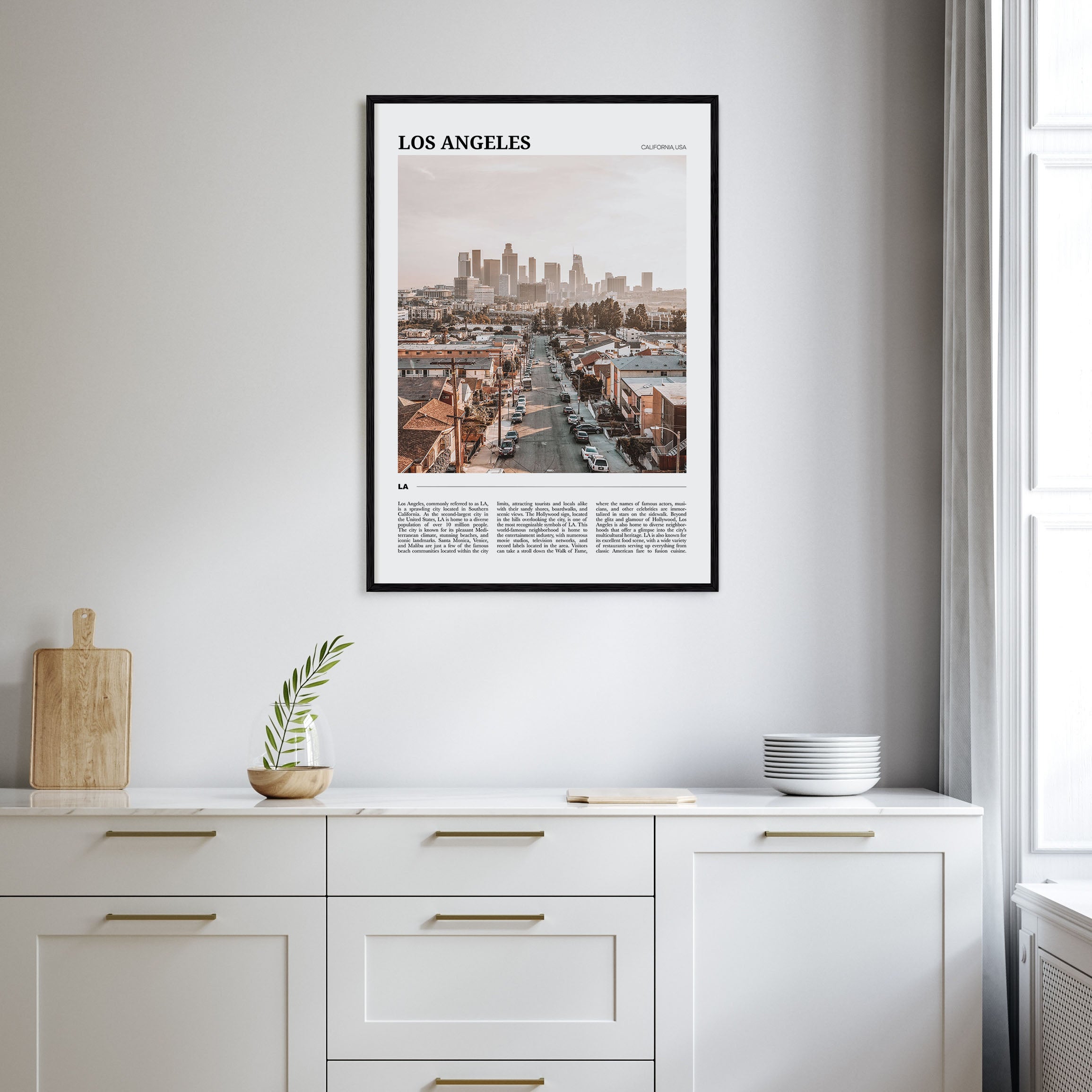 Los Angeles Travel Color No 2 Poster