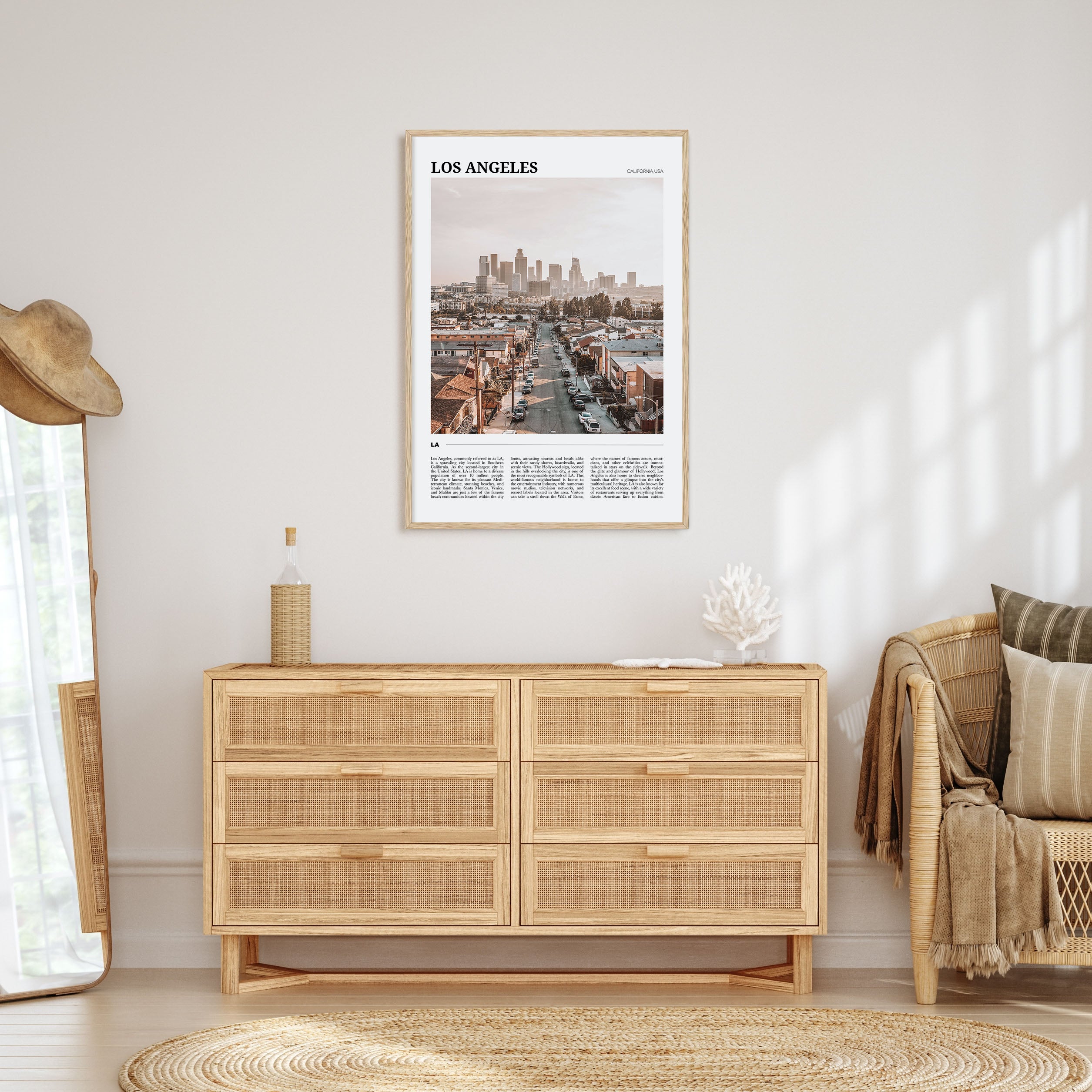 Los Angeles Travel Color No 2 Poster