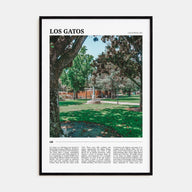 Los Gatos Travel Color Poster