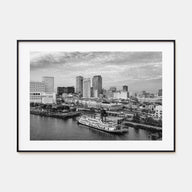 Louisiana Landscape B&W Poster