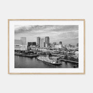 Louisiana Landscape B&W Poster