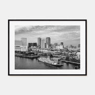 Louisiana Landscape B&W Poster