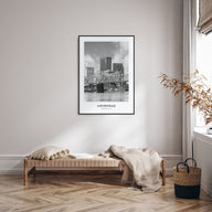 Louisville Portrait B&W No 2 Poster