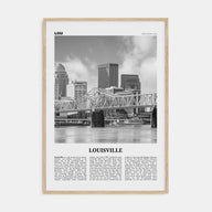 Louisville Travel B&W No 1 Poster
