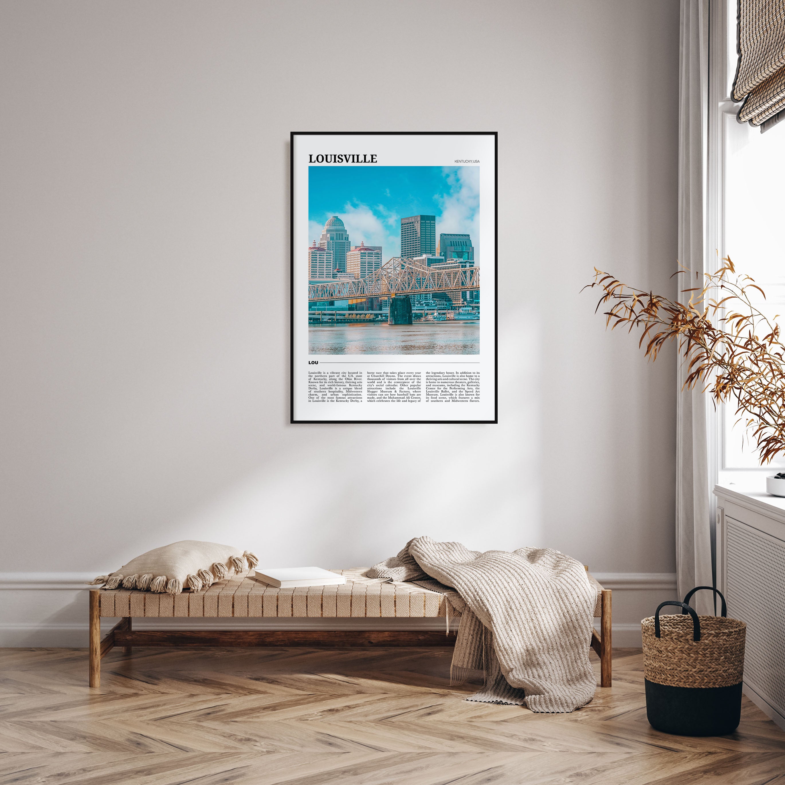 Louisville Travel Color Poster