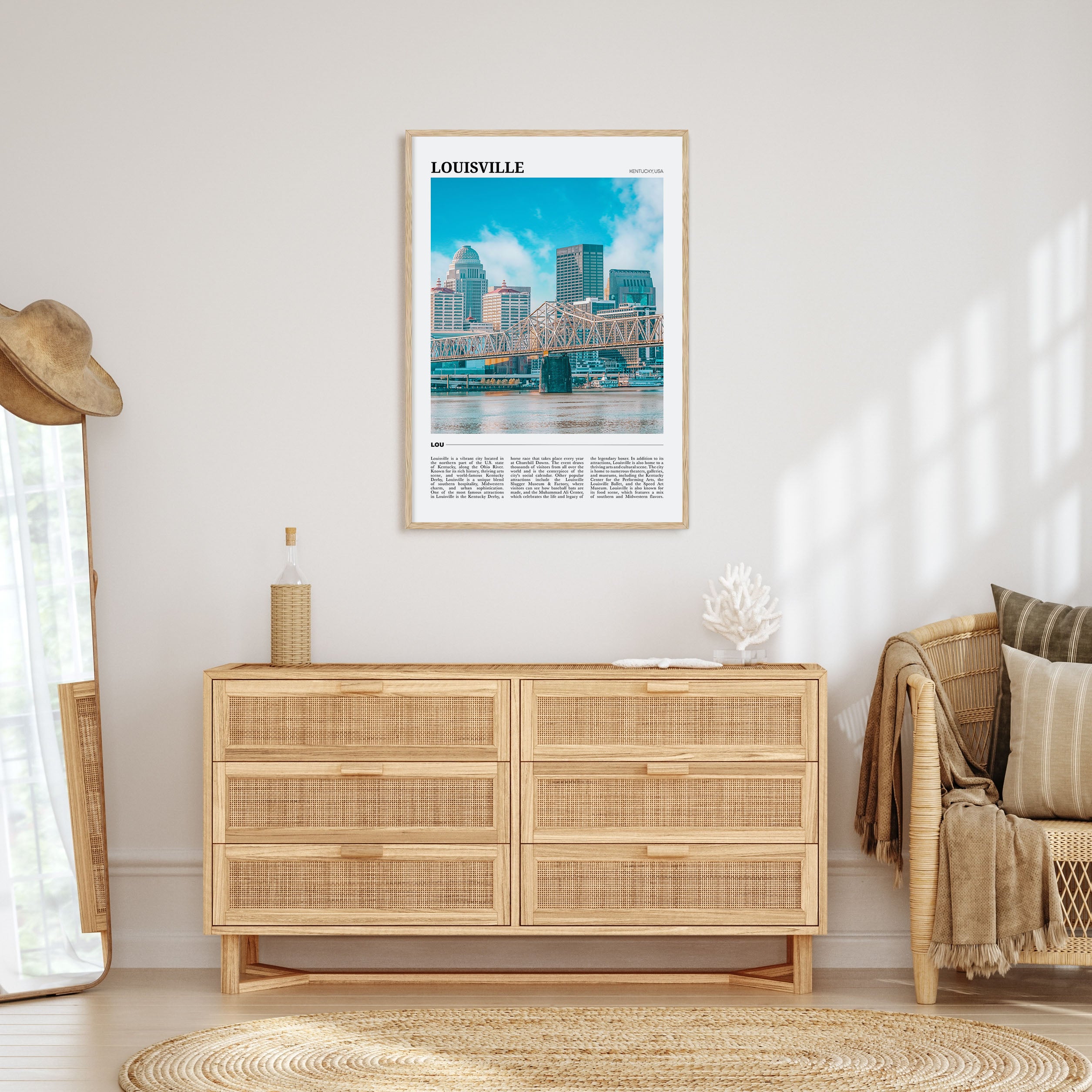 Louisville Travel Color Poster