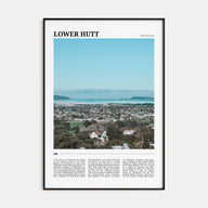Lower Hutt Travel Color Poster