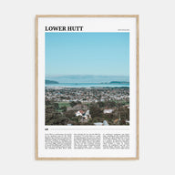 Lower Hutt Travel Color Poster