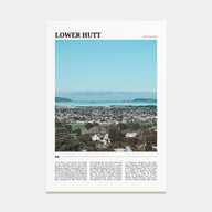 Lower Hutt Travel Color Poster