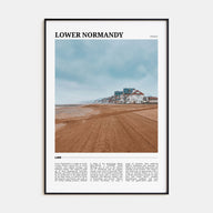 Lower Normandy Travel Color Poster
