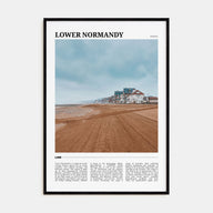 Lower Normandy Travel Color Poster