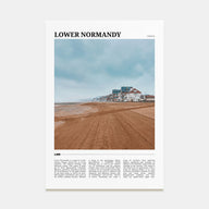 Lower Normandy Travel Color Poster