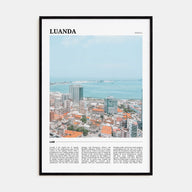 Luanda Travel Color Poster